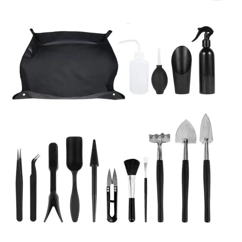 Bonsai Tool Set - 5/8/13/15/16pcs Garden Planter Kit Succulent Plants