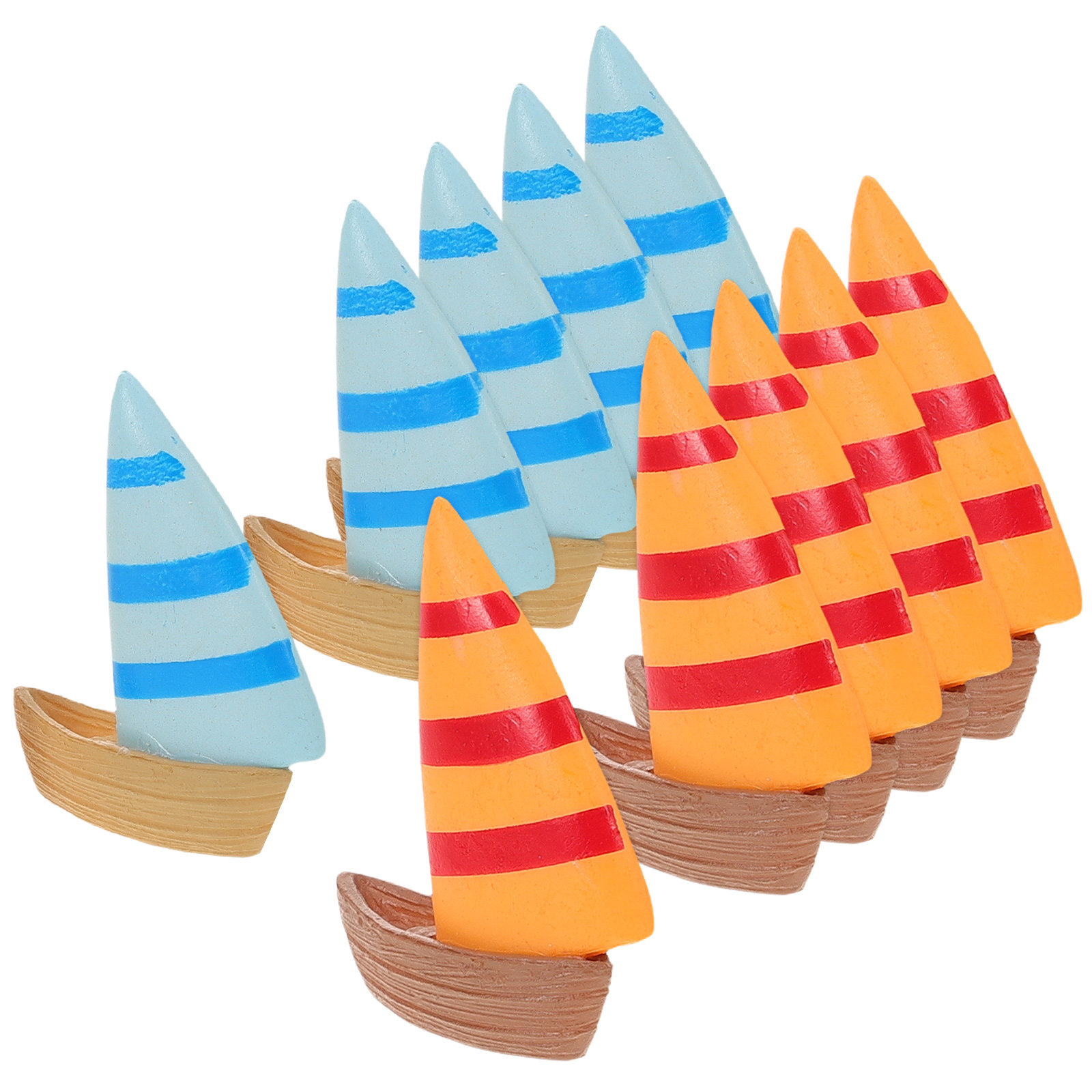 Mini Sailboat Decor Creative M - Bonsai Garden Plants ulasan dan harga