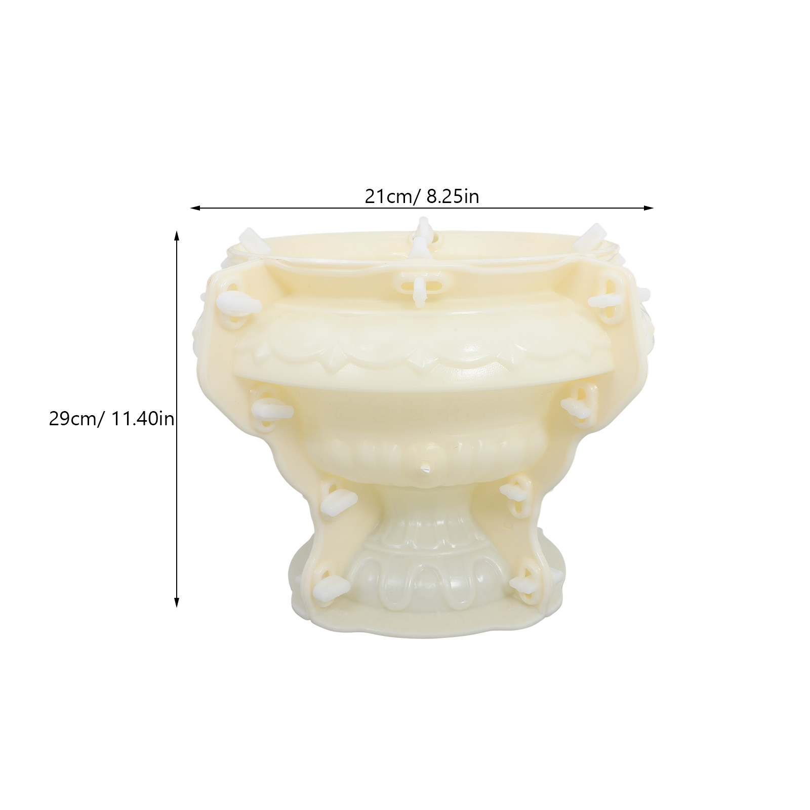 Cactus Concrete Mold Vase Ceme - Bonsai Garden Plants ulasan dan harga