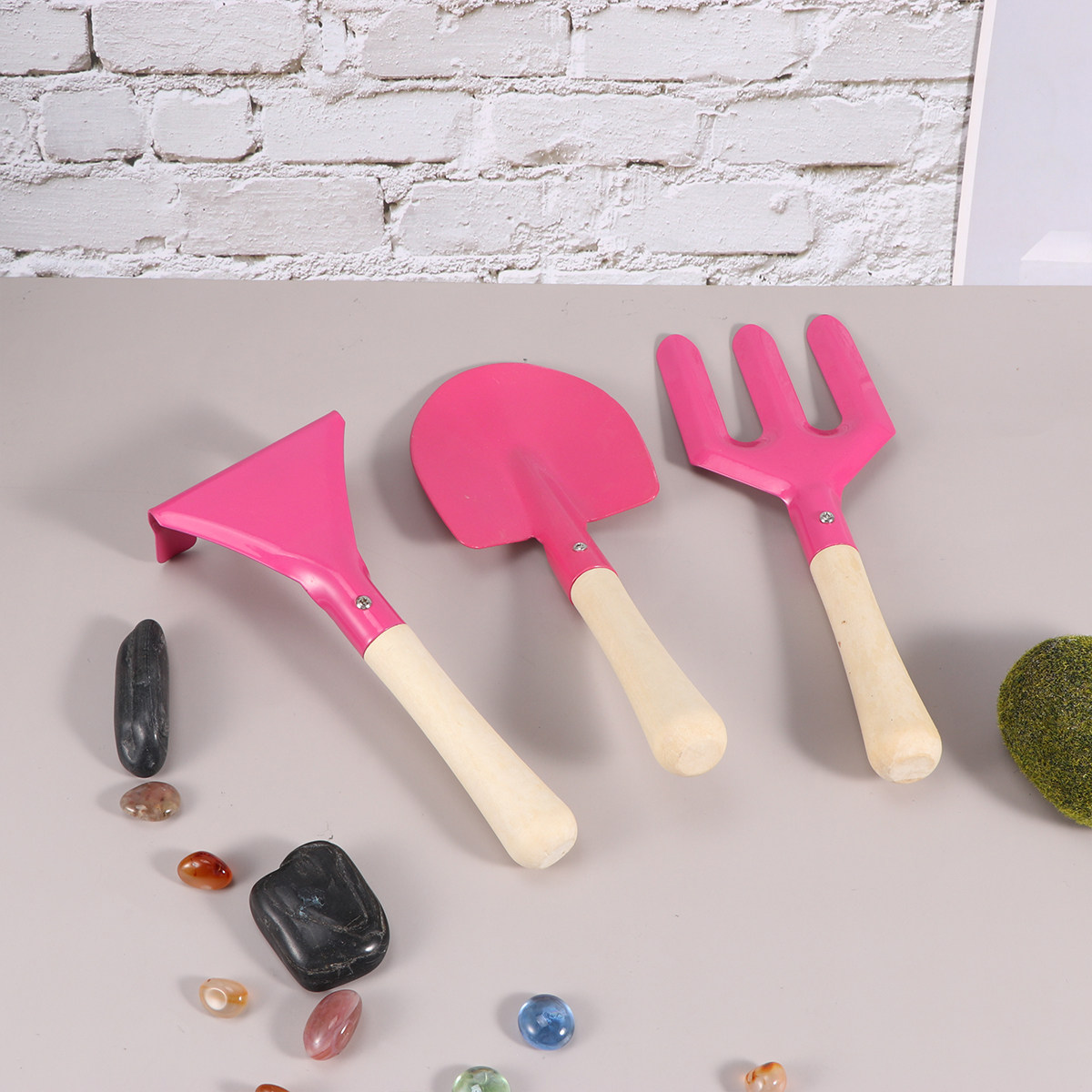 3Pcs Kid Friendly Gardening To - Bonsai Tool Set ulasan dan harga