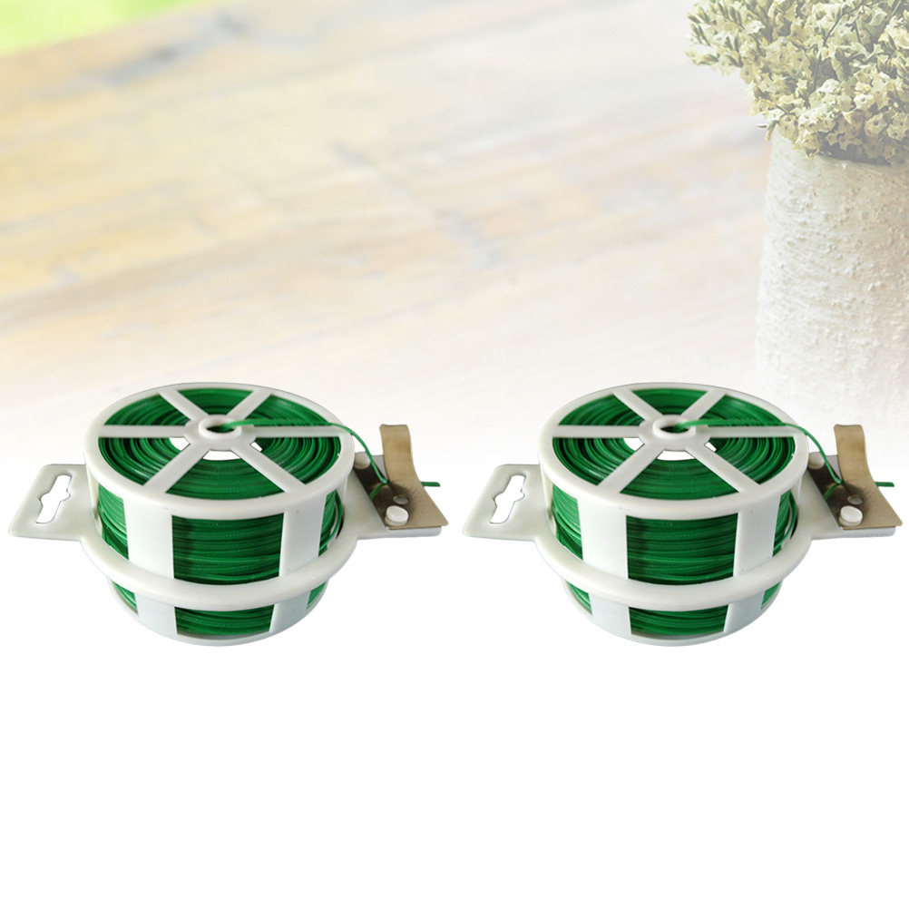 2Pcs Garden Wire Cable Tie Rol - Bonsai Garden Plants ulasan dan harga