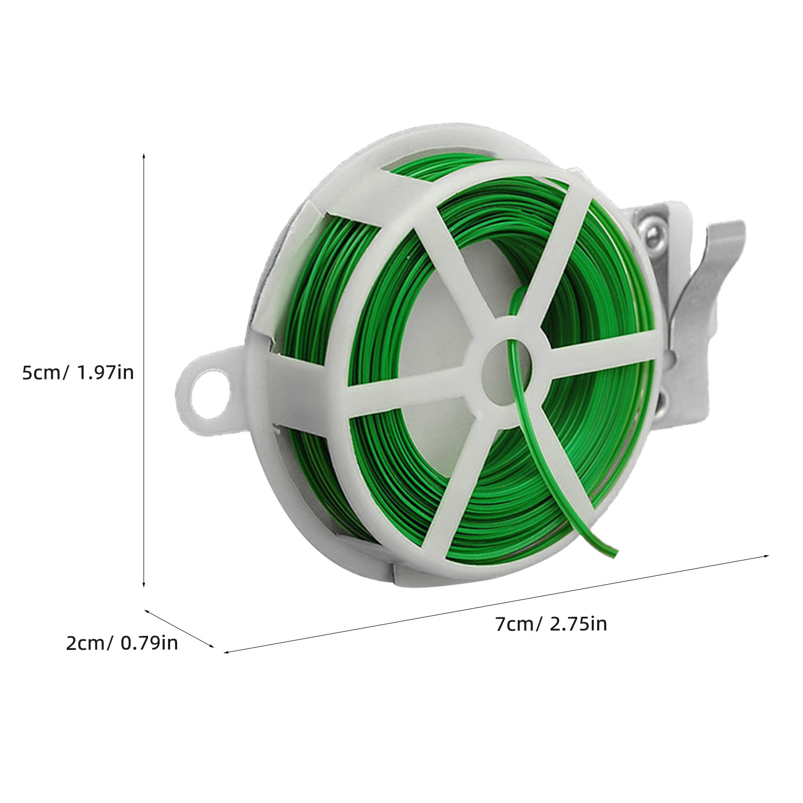 1Pcs Garden Tie Wire Cable Gre - Bonsai Garden Plants ulasan dan harga