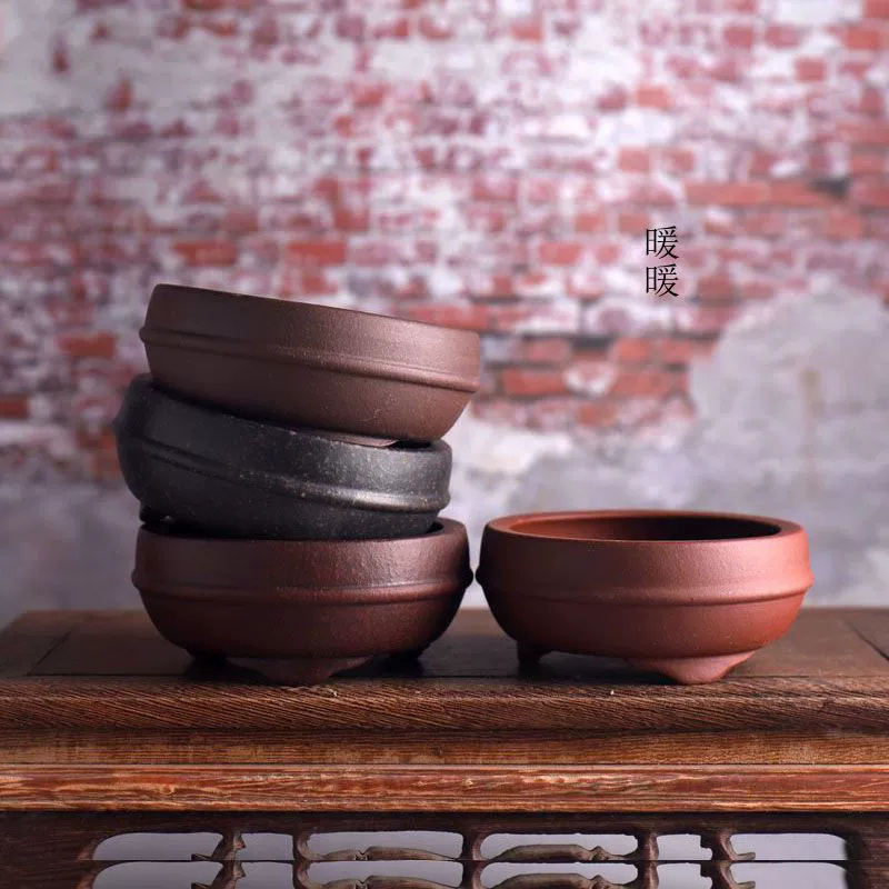 Ceramic Circle Waistline Bonsa - Bonsai Garden Chinese Garden ulasan dan harga