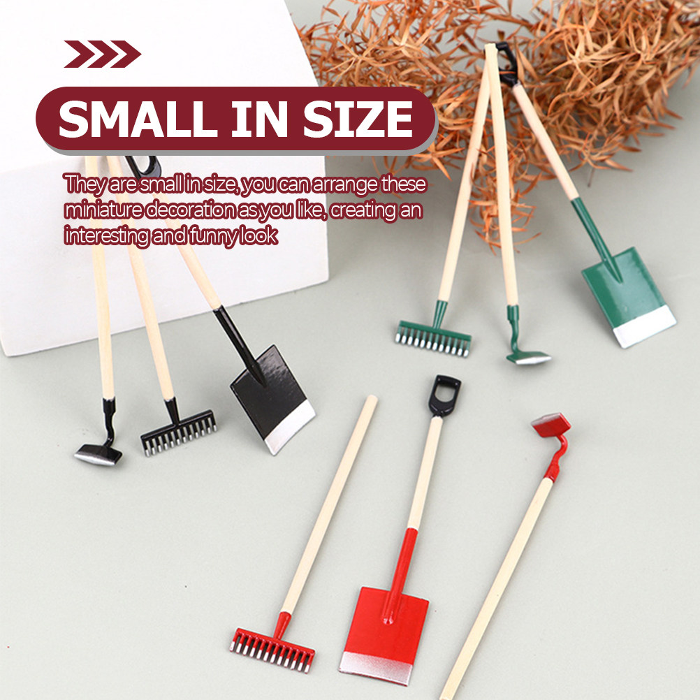 3Pcs Miniature House Accessori - Bonsai Tool Set ulasan dan harga