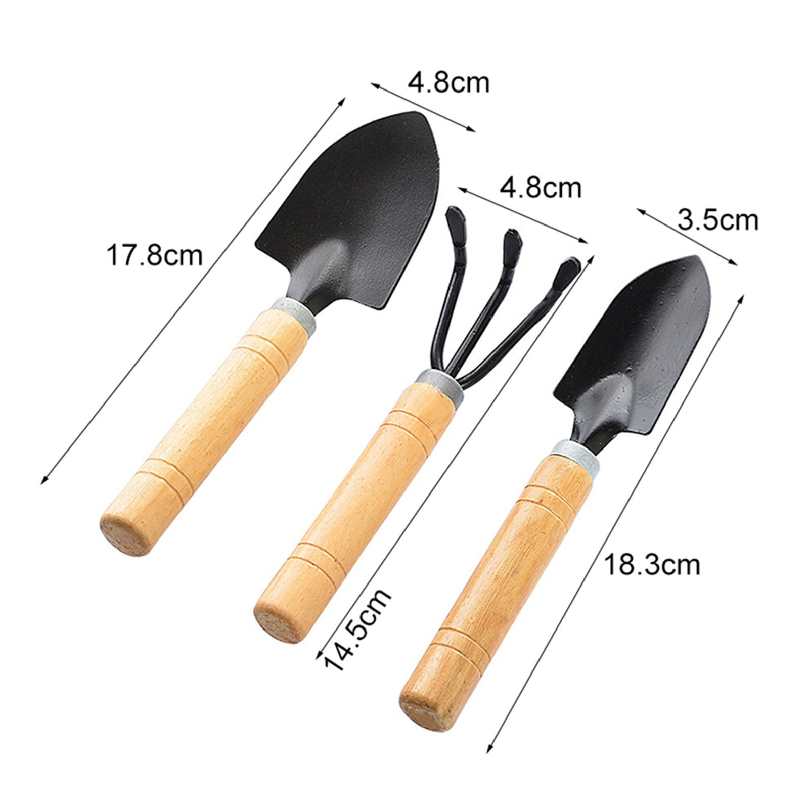 3-Piece Mini Garden Tools Set, - Bonsai Tool Set ulasan dan harga